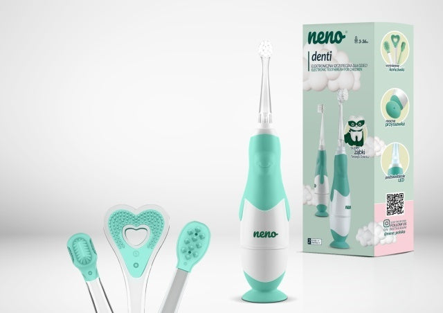 Neno Denti Mint – periuță de dinți electrică de la 3 la - Imagine 1 [ps:4e10c35d-c212-4ad1-9dfc-c5b433c6ec4d]
