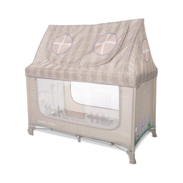 Pătuț Pliabil Lorelli Sweet Home, 2 Nivele, Beige - Beige (1) [ps:c2851d29-7971-42fd-8380-29c210ef108a]