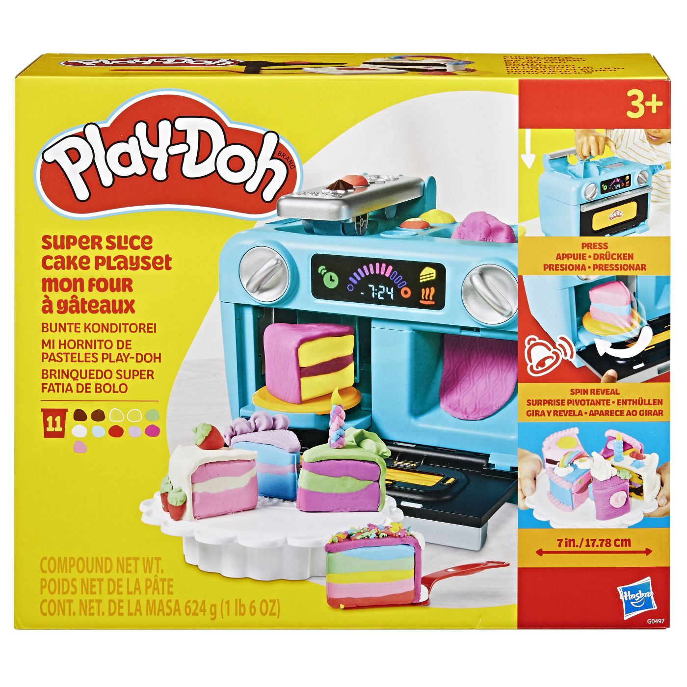 PLAY DOH SET DE JOACA FELII DE TORT Hasbro - Imagine 1 [ps:3f501192-a6ee-42a1-8089-ab11651b49cf]