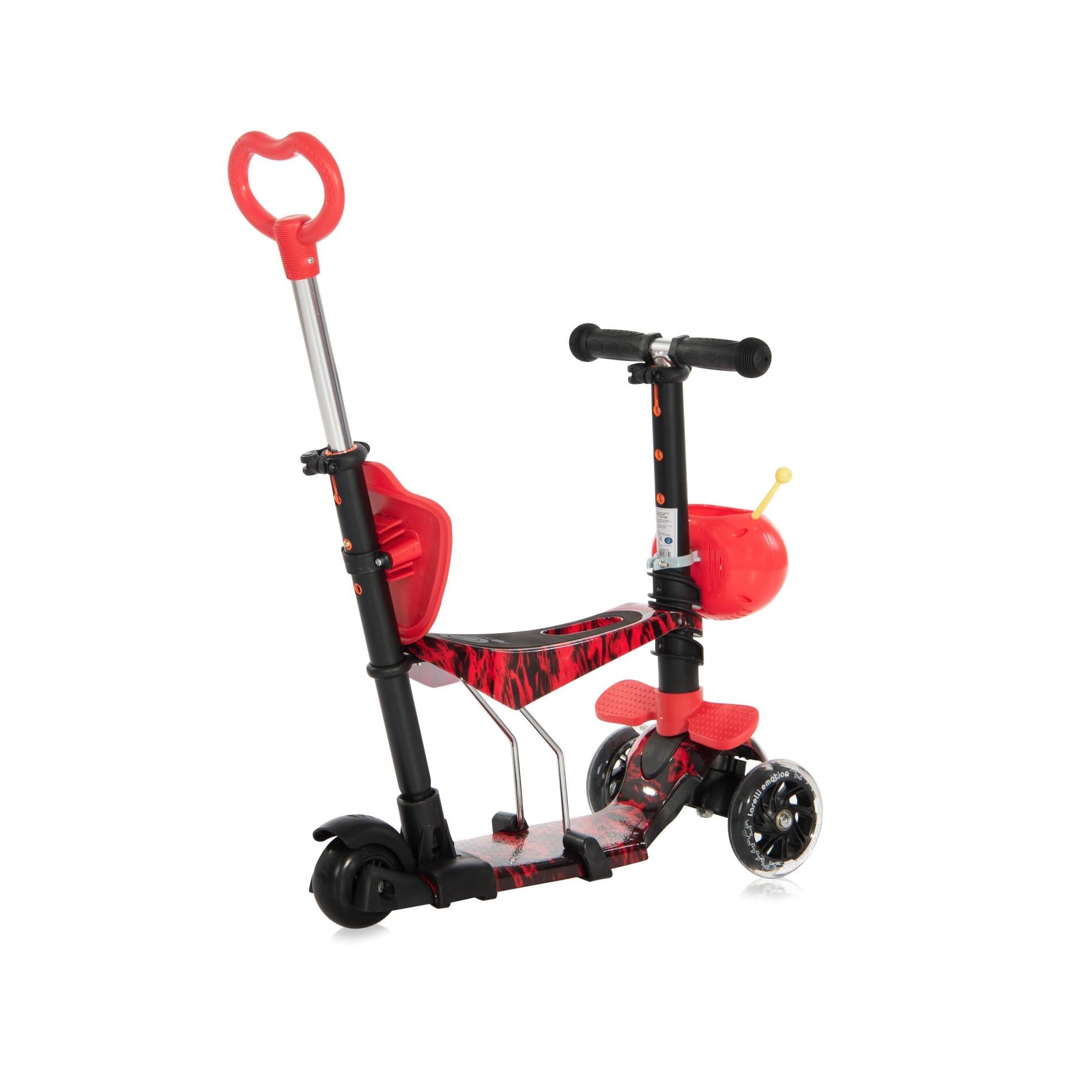 Trotinetă Copii Lorelli Junior Smart Plus, Blue & Green - Rosu (1) [ps:6348428c-973e-4a9d-b0ad-eb04f3c40902]