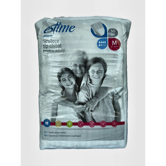 ESTIME Dinamic, scutece pentru adulti, M, 30 buc - Imagine 1