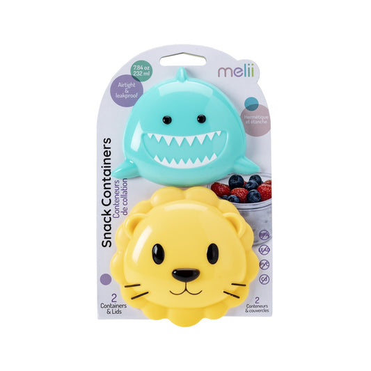 SET 2 RECIPIENTE HRANA BEBE, MELII, MODEL SHARK&LION - Imagine 1 [ps:193ecb4f-468c-404a-9b02-3688d741c6b0]
