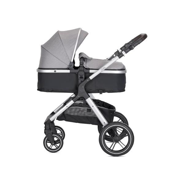 Set Cărucior 3în1 Lorelli Viola, Coș Auto Spirit, Negru - Grey (1) [ps:9cfe398a-74f7-4d46-8098-20400e2ea410]