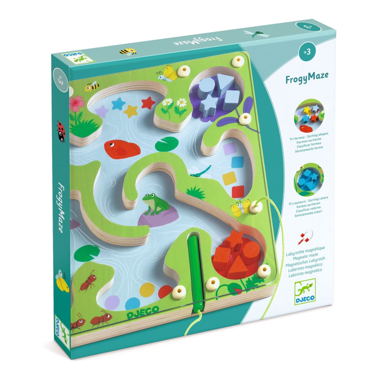 Joc magnetic de sortare, Djeco - Imagine 1 [ps:79932870-7715-4d11-8dad-da5f9e702b68]