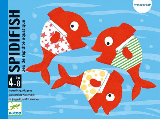 Joc acvatic cu carti Spidifish, Djeco - Imagine 1 [ps:5c2650ef-a873-4aba-a6e0-d6af96024ed2]