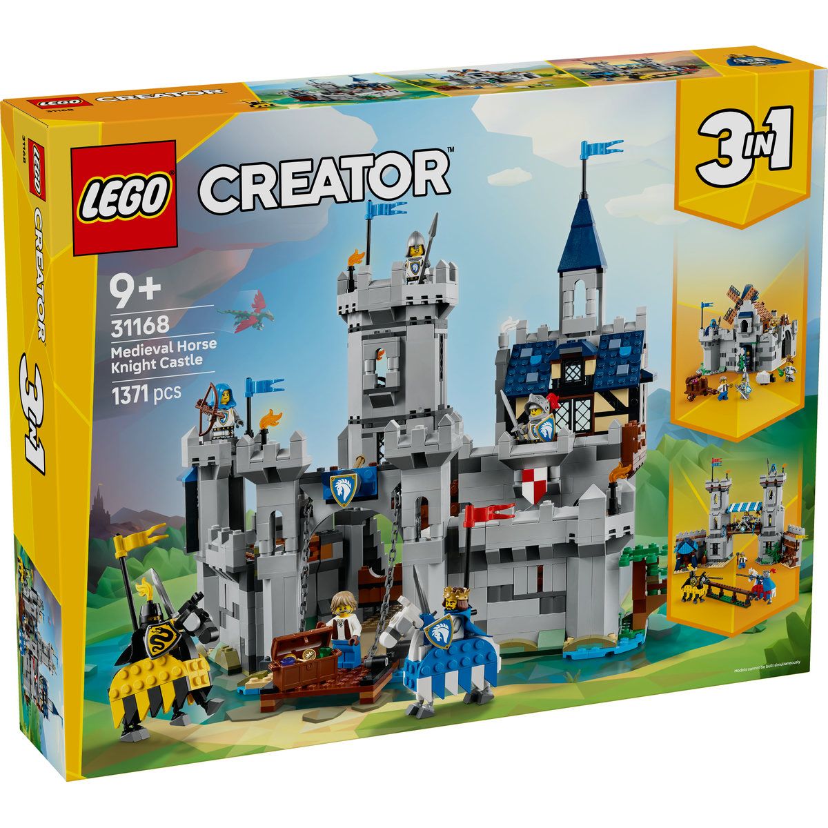 LEGO CREATOR CASTEL MEDIEVAL CU CAI SI CAVALERI 31168 - Imagine 1 [ps:495ab806-3455-43a0-a4cf-e8d059775330]