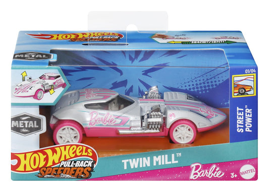 HOT WHEELS MASINUTA METALICA CU SISTEM PULL BACK BARBIE - Imagine 1 [ps:fdd3f038-90b3-485d-b316-a93a86c8b016]