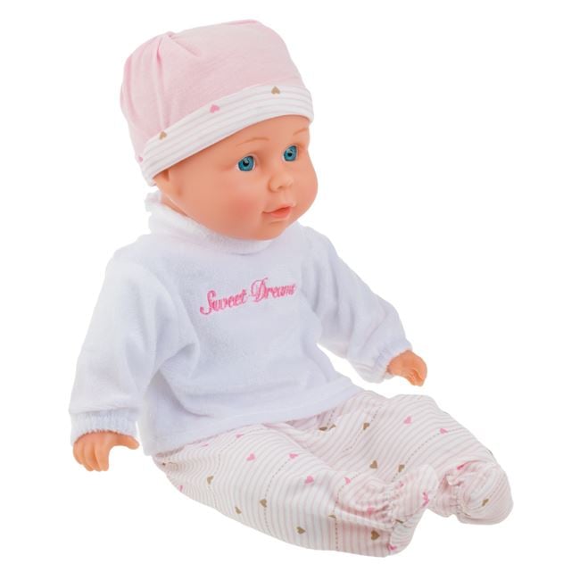 Papusa Bebelus Jumbo Sweet Dreams, 36cm - Alb și Roz - Default Title (1) [ps:cbb4aec1-6808-44a7-b911-6d510db64158]