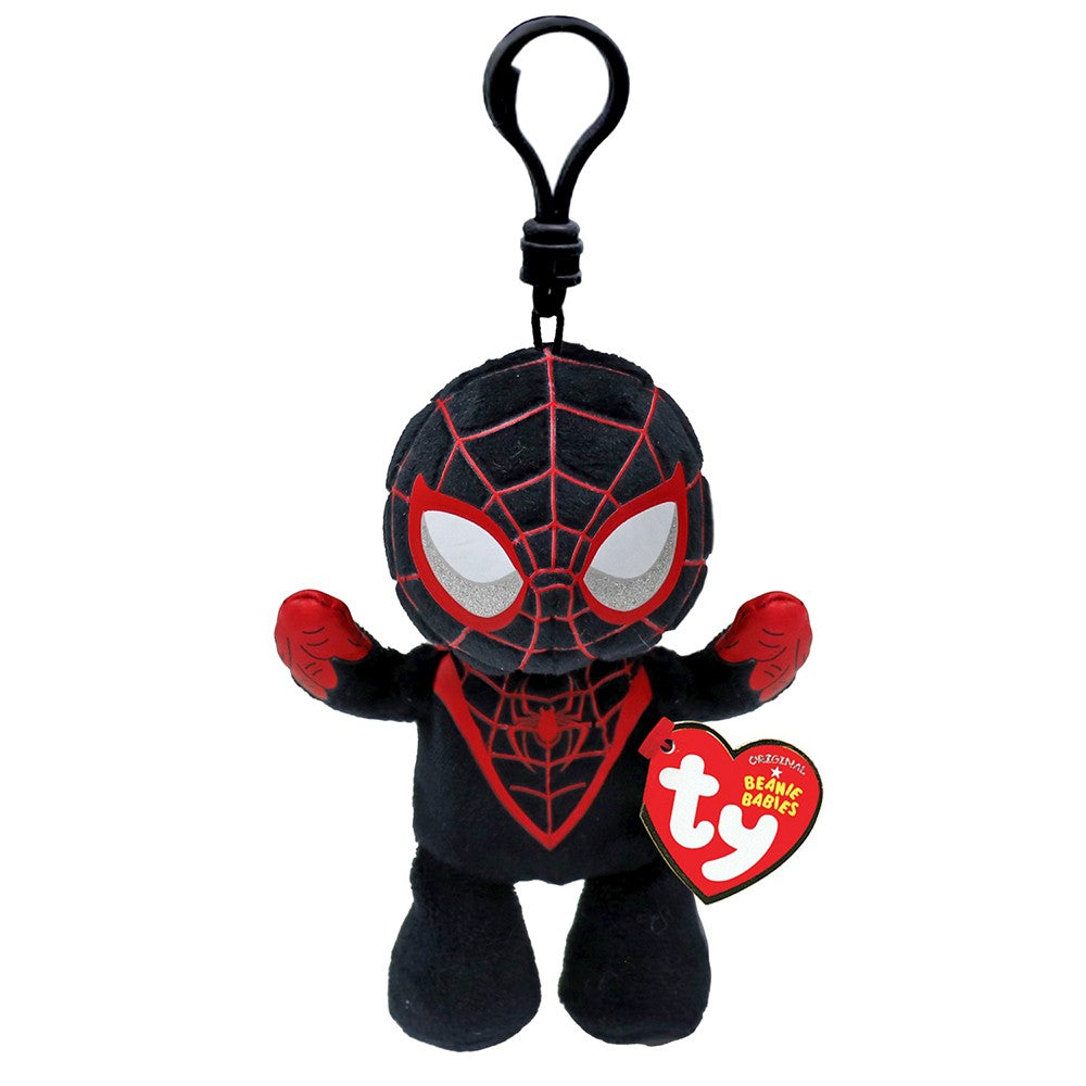 PLUS BRELOC TY 8.5CM BEANIE BABIES MARVEL MILES MORALES - Imagine 1 [ps:9e6327b6-d5d3-4002-bcdf-da50af574262]