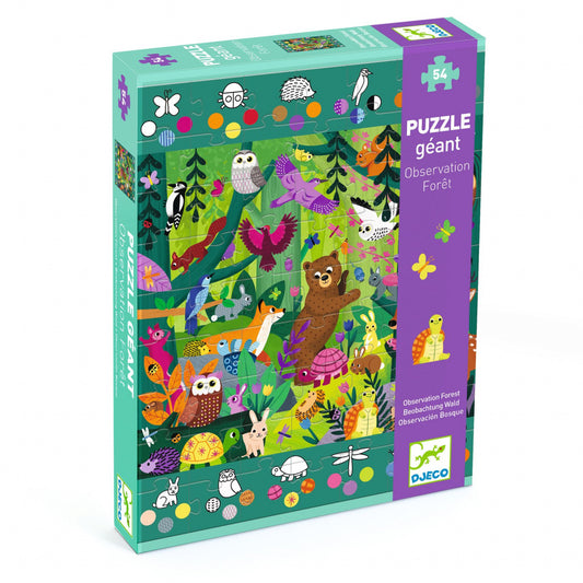 Puzzle gigant Aventuri in padure, Djeco - Imagine 1 [ps:bfad70b4-3c19-453a-9d86-e458963efa4e]