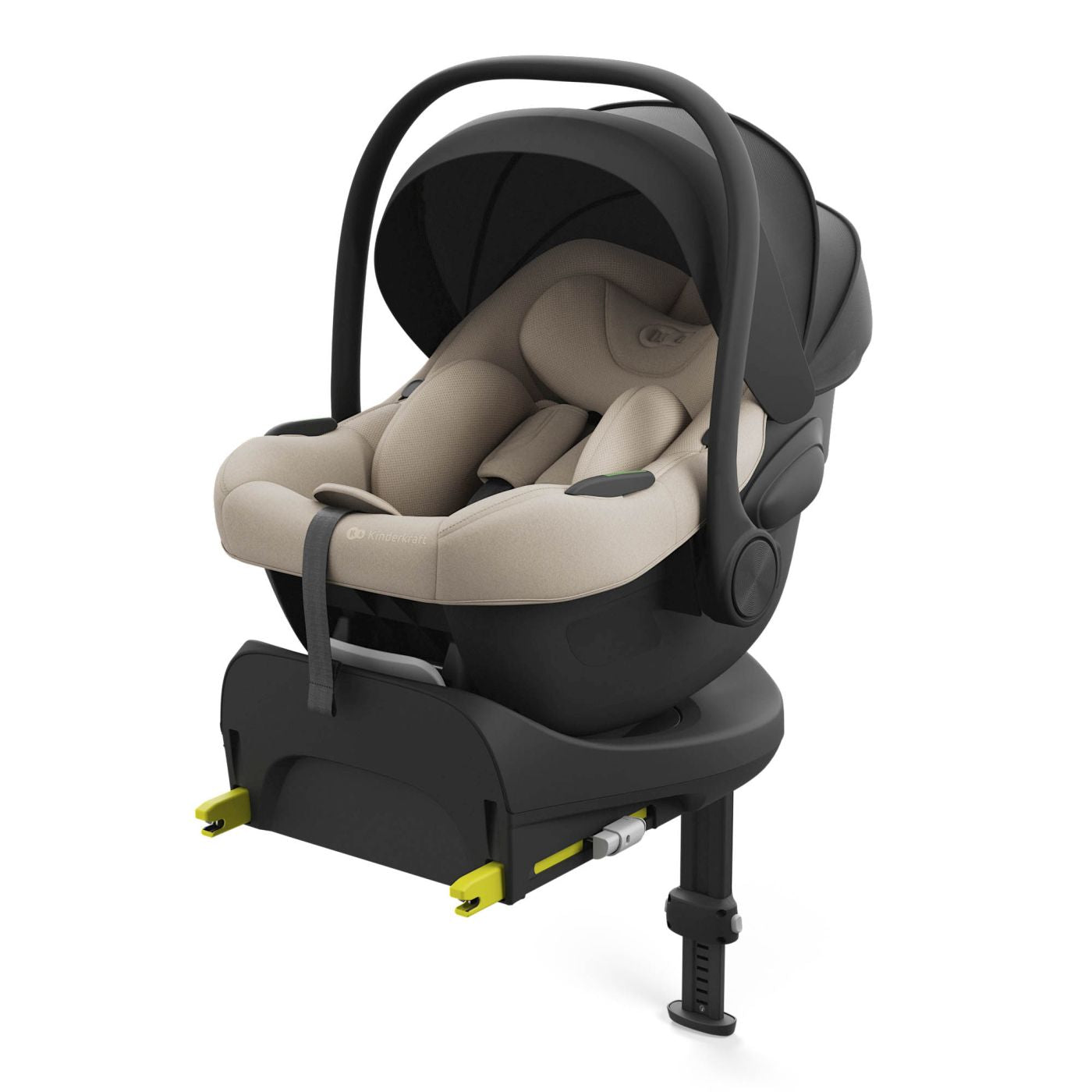 SCOICA AUTO KINDERKRAFT I-LITE CU BAZA ENDURA SAFE FX BEIGE - Imagine 1 [ps:72493f1d-772b-4528-87d1-6c9592ec146f]