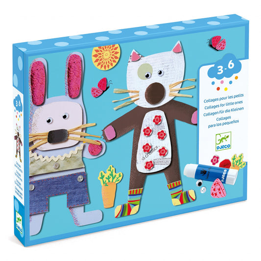 Joc creativ Colaje pentru cei mici, Djeco - Imagine 1 [ps:812ab6a0-4dc6-469b-ade0-2da1bc45c350]