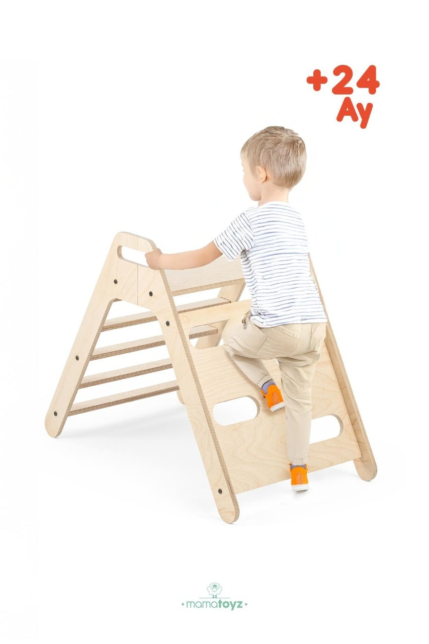 Triunghi de catarare Pikler Montessori, MamaToyz - Imagine 1 [ps:01d885af-91d2-448a-b83a-a9839706f13e]