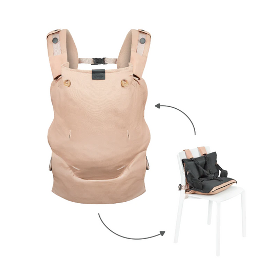 Babymoov Moov & Boost - Marsupiu Transformabil în Booster - Bej (1) [ps:55cdecf7-67fa-448f-b533-4a4e805acc54]