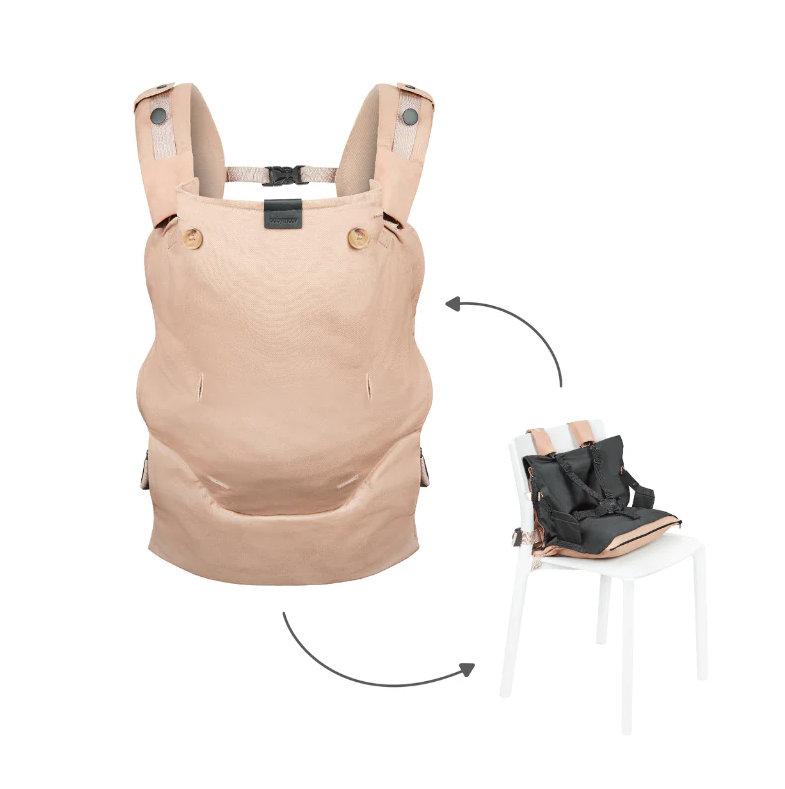 Babymoov Moov & Boost - Marsupiu Transformabil în Booster - Bej (1) [ps:55cdecf7-67fa-448f-b533-4a4e805acc54]