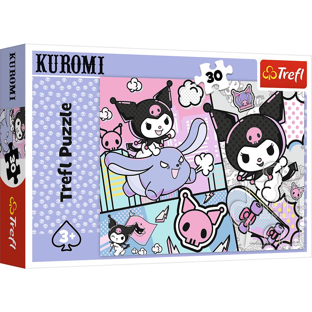 PUZZLE TREFL 30 DISTRACTIE CU KUROMI - Imagine 1 [ps:07bc03e8-c33e-4a5c-a6ab-777887573374]