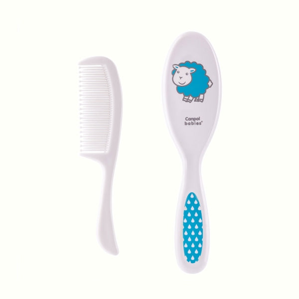 Canpol Babies Set Perie Si Pieptan Moale Asortat 2/417 - Imagine 1 [ps:d7f0bd59-e5a7-4e75-9b81-f19b6677214b]