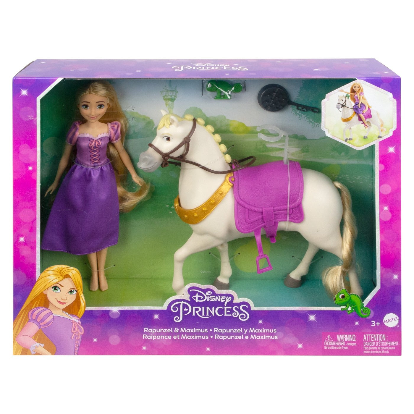 DISNEY PRINCESS SET PAPUSA RAPUNZEL SI CALUL MAXIMUS Mattel - Imagine 1 [ps:efbd551d-0684-4a6b-8812-60c447549ff9]