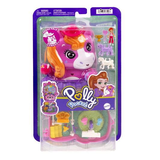 POLLY POCKET SET GENTUTA ANIMALUT PONEI LA RODEO CU - Imagine 1 [ps:8b39f877-5ff1-4156-a820-cc834c443e24]