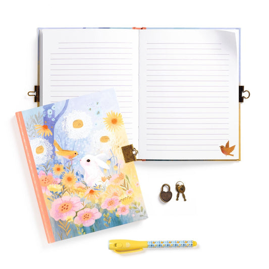 Jurnal secret cu pix magic Iepuras, Djeco [ps:01fcac98-1321-43fd-a6af-e361c824a265]