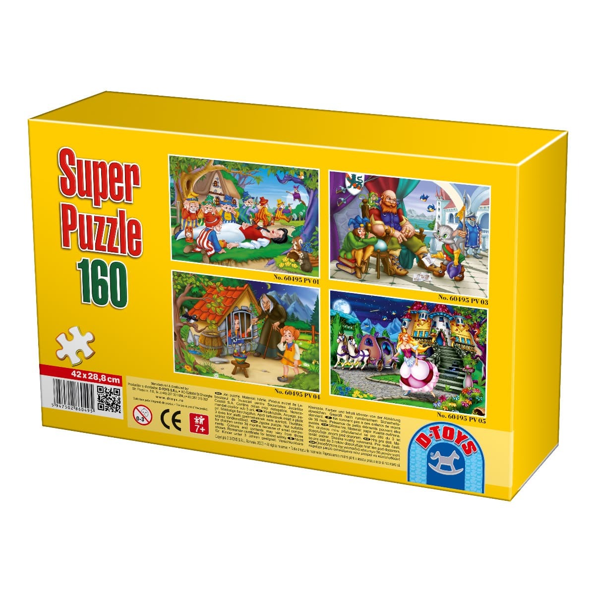 Puzzle D-TOYS Cenusareasa, 160 piese - Dezvoltare Copii - Default Title (1) [ps:fbf6577e-421b-47cb-ab0c-ff11cb9728ad]