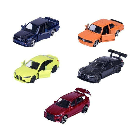 MAJORETTE SET 5 MASINUTE METALICE BMW 7.5CM Simba - Multicolor (1) [ps:5e780055-1011-43e3-8a21-0363d3e84416]