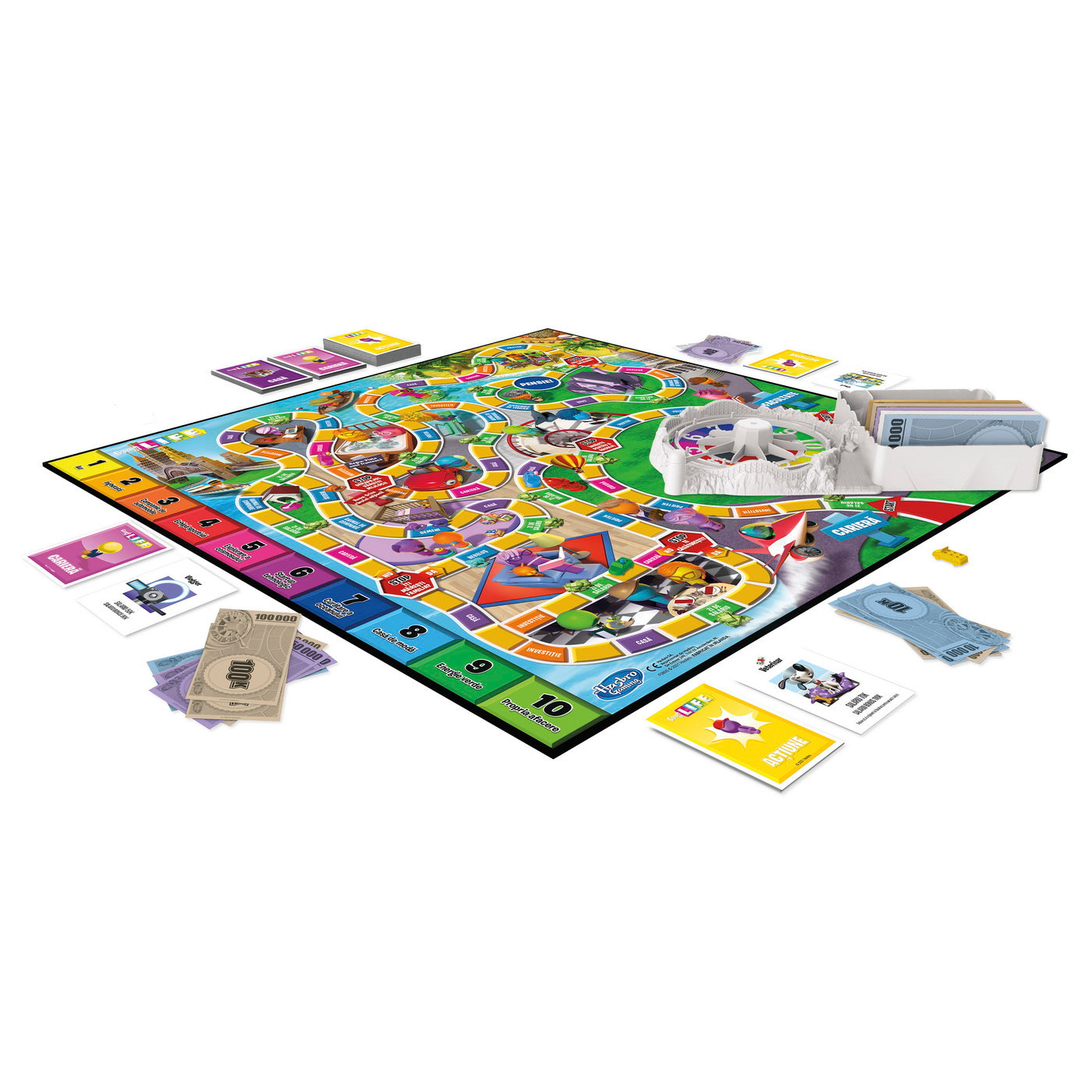JOC GAME OF LIFE CLASIC IN LIMBA ROMANA Hasbro - Romana (1) [ps:9b640c30-7756-4a6c-9c5c-213921331490]