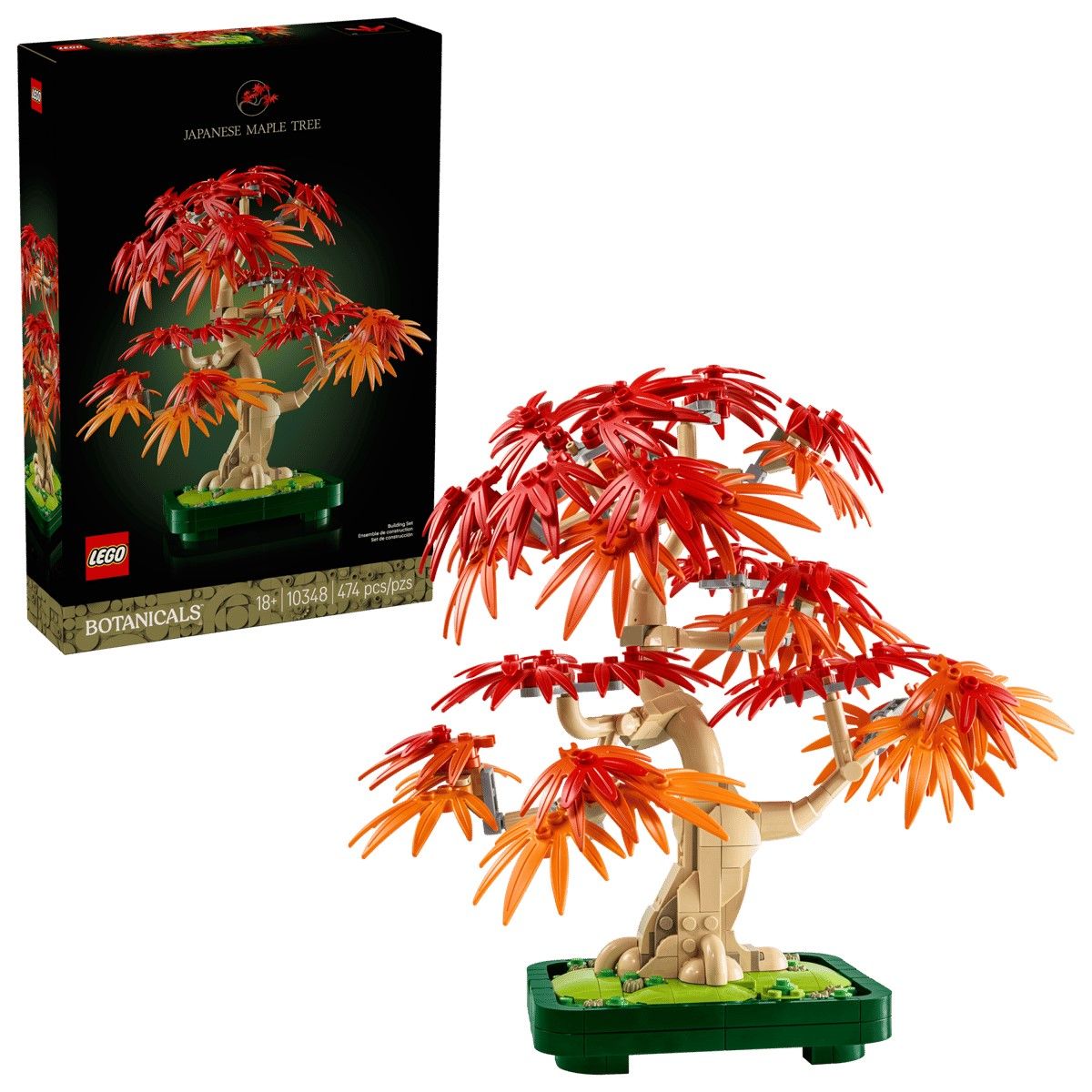 LEGO BOTANICALS BONSAI DE ARTAR JAPONEZ ROSU 10348 - Imagine 1 [ps:f3c2a7b0-e072-4a06-b954-bed92e9740c8]
