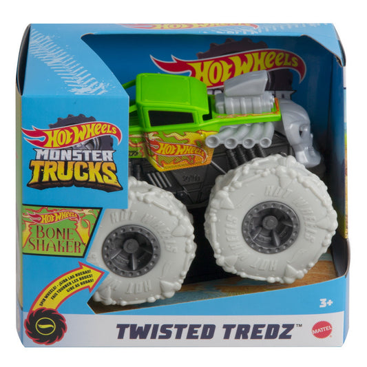 HOT WHEELS MONSTER TRUCK MASINUTA TWISTER TREDZ BONE - Imagine 1
