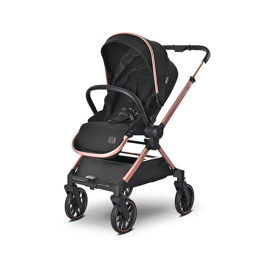 Cărucior Set 3 în 1 Lorelli Reya, Mâner Reversibil, Maro - Black Jasper (1) [ps:4606d0fd-37df-4821-ba83-edf1df55f218]