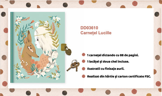 Jurnal secret Lucille, Djeco - Default Title (1) [ps:0bffb789-f69a-4322-bb29-f610c3ea1289]