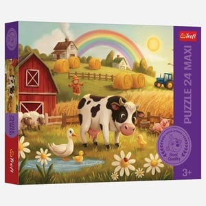 Puzzle Maxi Fermă 24 Piese Trefl - Jumbo | Jucării Copii - Default Title (1) [ps:0b95aeef-7120-414a-89ca-997e687cc0f0]