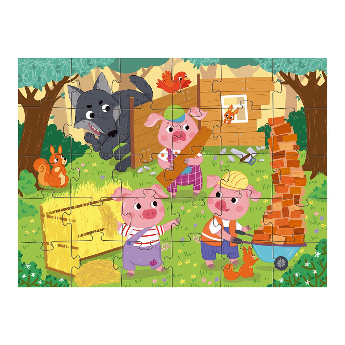 Puzzle Cei Trei Purceluși, 30 Piese - Dodo Toys - Default Title (1) [ps:277b28b0-4af5-45d4-bc85-df6868ac35f2]