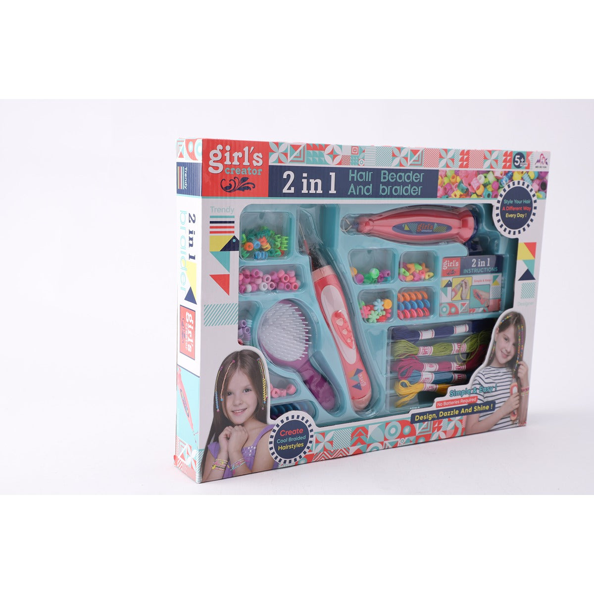 INTERAKTIVNA ZABAVA Set pentru par 2 in 1, set de joaca, pentru fetite - 1 [ps:431b8392-3908-47ed-adc6-ae4c8a6c3f5b]