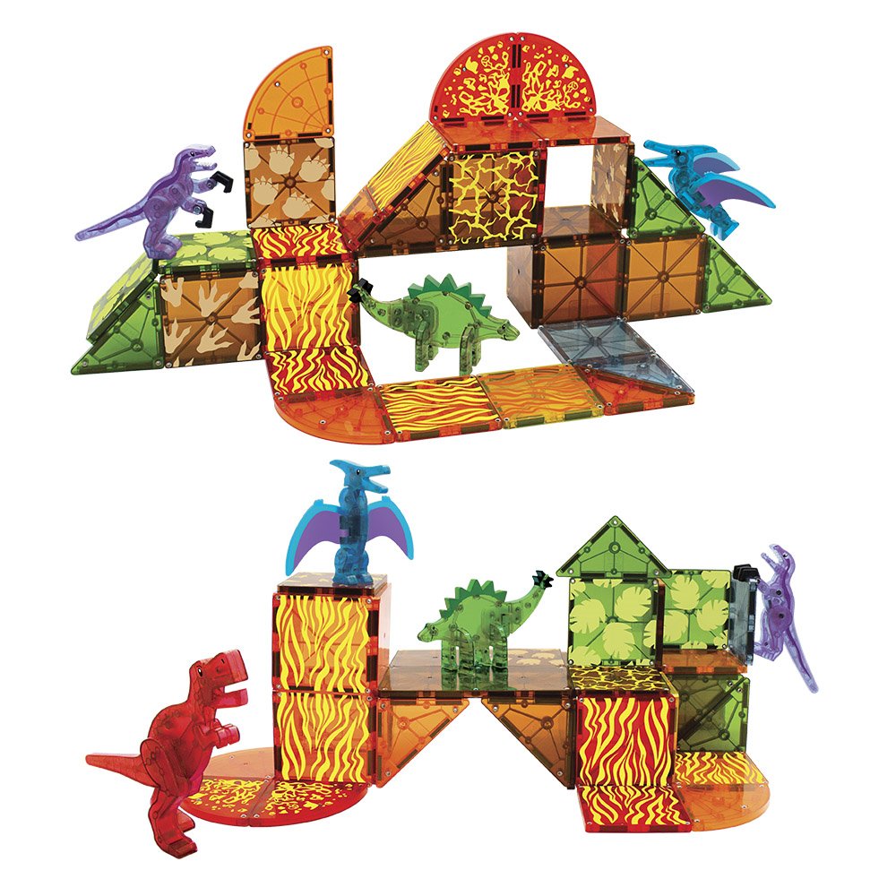 MAGNA-TILES Dino World - Set Magnetic 40 Piese - Default Title (1) [ps:24744ec8-e044-49bf-9996-fea7d5840b6f]