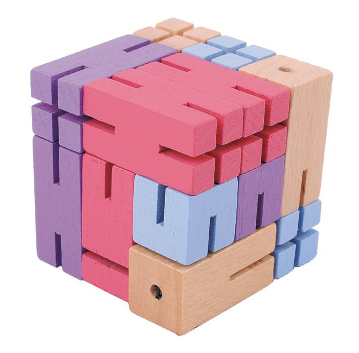 Joc logic IQ Puzzle 3D Figurina violet, Fridolin - Imagine 1 [ps:96af8eae-735a-4d45-9c31-0adae03b1175]