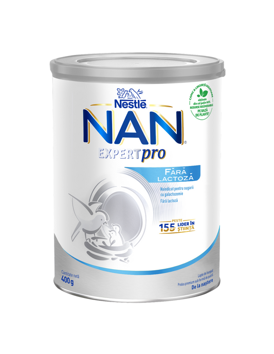 NESTLE NAN Lactose Free, lapte praf, fara lactoza, 400 g - Imagine 1