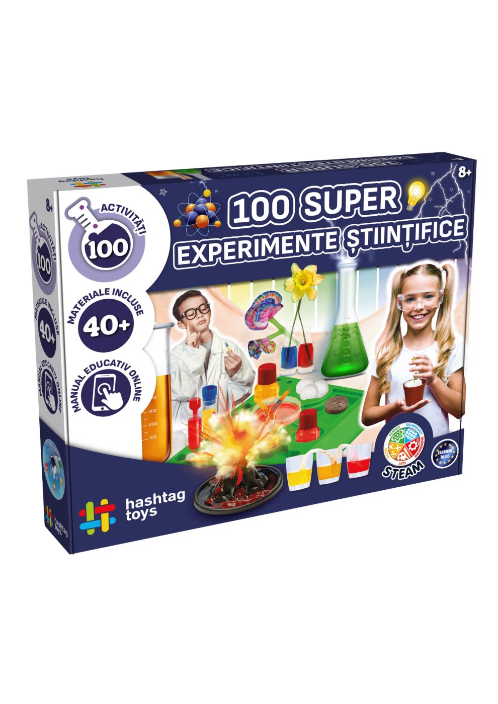 SET 100 SUPER EXPERIMENTE STIINTIFICE VIVA TOYS - Imagine 1 [ps:8be24177-3ec1-4887-ba18-b813e35d23e9]