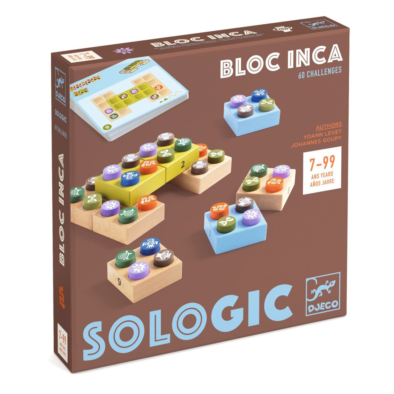 Joc de logica Bloc Inca, Djeco - Imagine 1 [ps:3ca8ef3e-8758-4adf-9f6f-90eb7708e866]