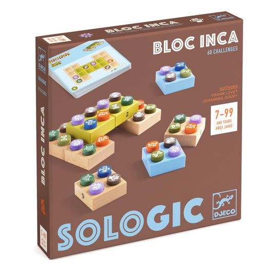 Joc de logica Bloc Inca, Djeco - Imagine 1 [ps:3ca8ef3e-8758-4adf-9f6f-90eb7708e866]