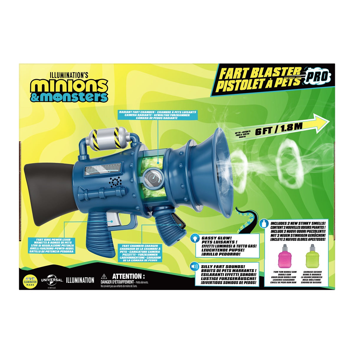Armă Jucărie MOOSE Minions Mini Fart Blaster - Default Title (1) [ps:adffbd73-8446-4382-9097-d167fff58c25]