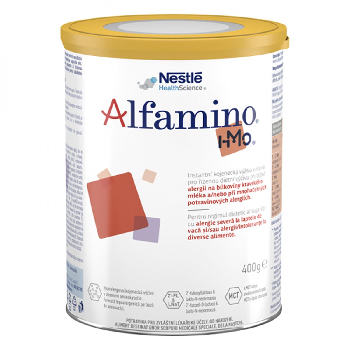 NESTLE Alfamino, formula speciala lapte praf, 400 g - Imagine 1