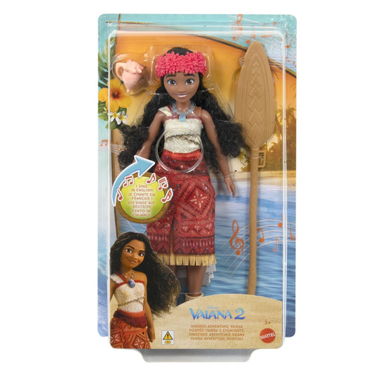 DISNEY PRINCESS PAPUSA VAIANA 2 CANTAREATA Mattel - Imagine 1