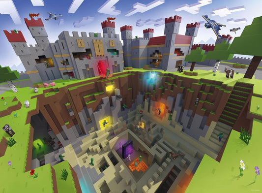 Puzzle Minecraft 300 piese Ravensburger - Jucarie Copii - Default Title (1) [ps:9108ae5f-cdc5-40f8-977a-60e5c719ba1a]