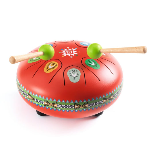 Instrument muzical Toba metalica rosie, Djeco - Rosie (1) [ps:dcf94ec9-444b-4fde-a072-499c2f4dbd4c]