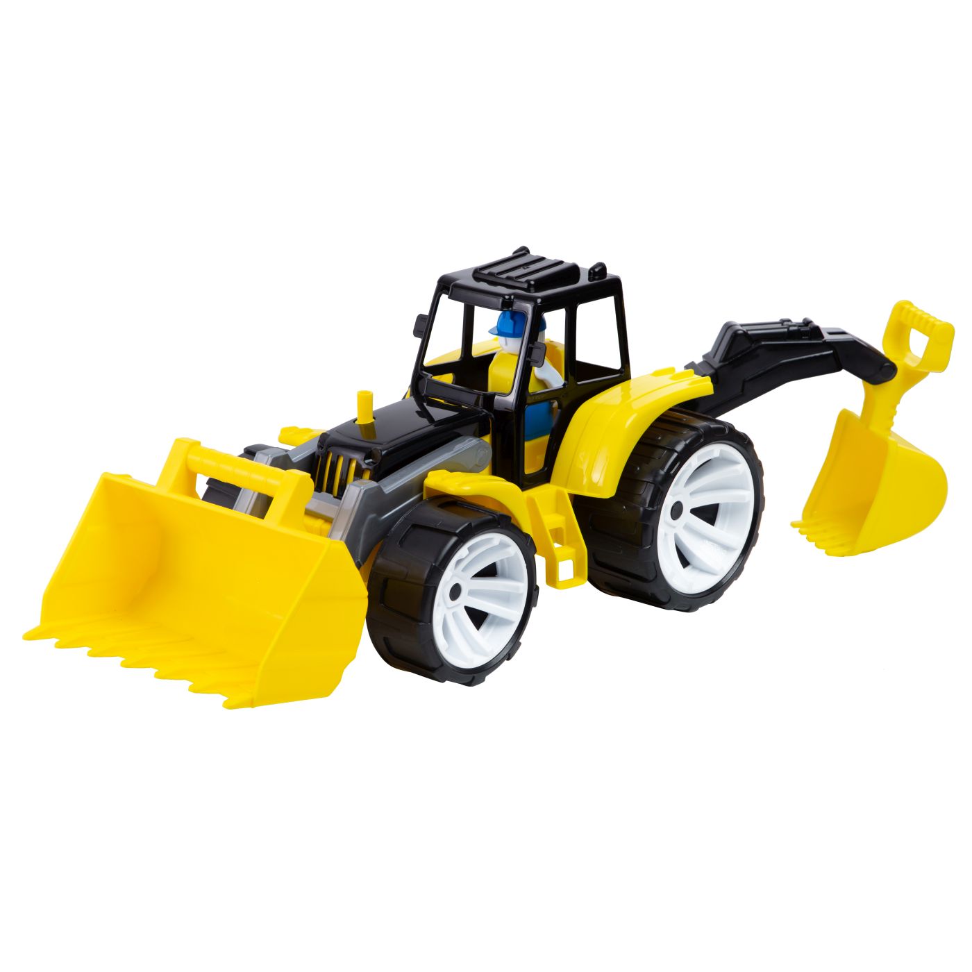 Tractor BAMS 2 cu 2 Cupe Militar - Viva Toys - NEGRU GALBEN (1) [ps:34d348e2-806e-4720-94ab-5a30862da087]