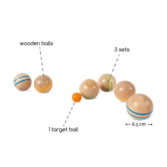 Joc Petanque cu bile din lemn, BS Toys - Imagine 1 [ps:983984bb-3547-44a2-a2eb-798ca222810f]