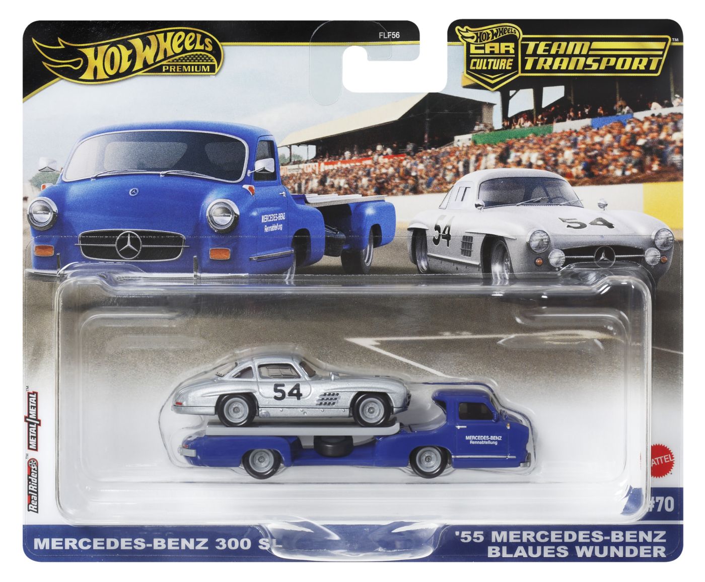 HOT WHEELS TRANSPORTATOR  MERCEDES-BENZ 55 BLAUES WUNDER - Imagine 1 [ps:29fb2019-88b7-436c-b6bf-f085be981713]