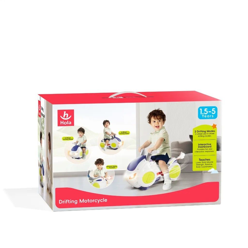 MOTOCICLETA INTERACTIVA Jucarii Bebe - Imagine 1