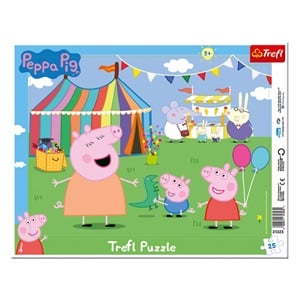 Puzzle Peppa Circ 25 Piese Trefl - Jumbo | infant.ro - Default Title (1) [ps:24c7475b-e530-43b2-ba21-31110a5148ec]